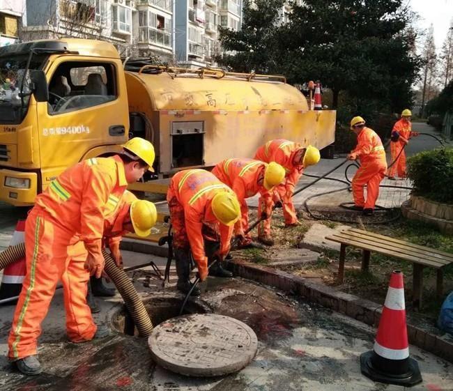 渔洋镇市政管道清淤